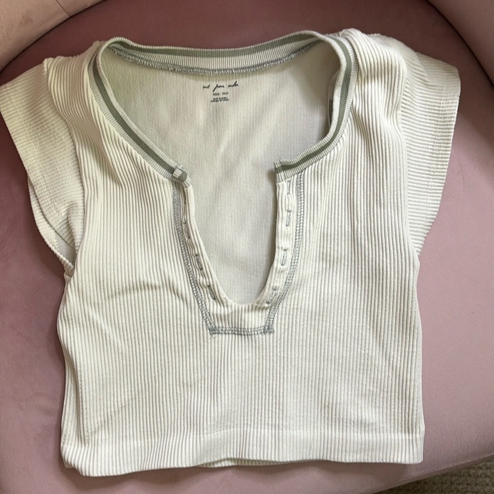 Go for gold urban outfitters top